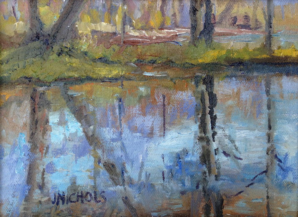 Jill Nichols oil painting