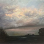 Summer Storm, oil on board