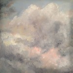 Cloud Nine, 4"x4", oil on board