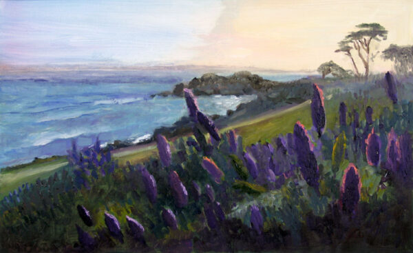 Monterey Morning oil painting