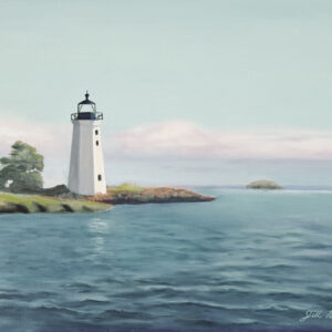 Lighthouse painting