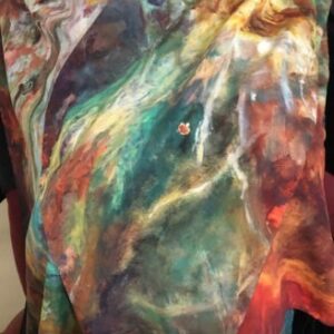 Silk Scarves Made from Jill's Artwork