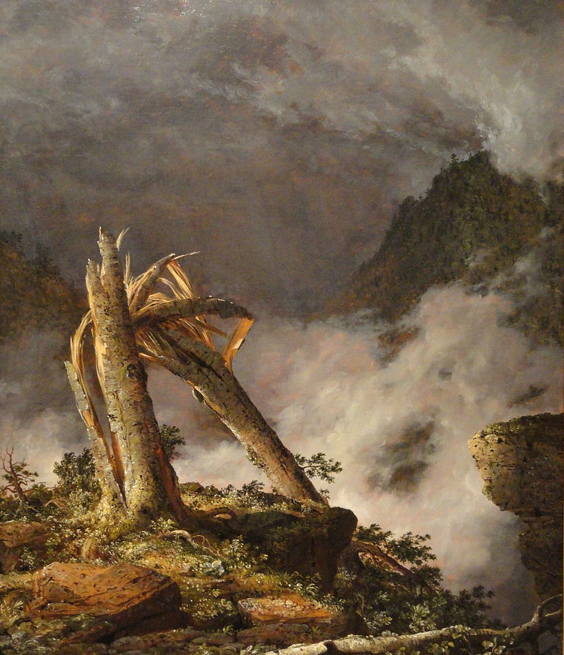 Storm in the Mountains, 1847, Frederic Church