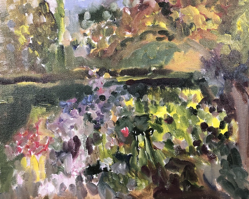 Shelton Garden, plein air