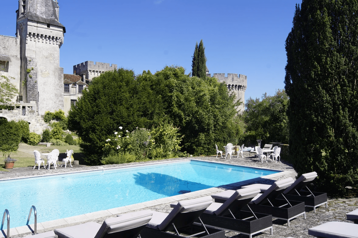 Pool at Castle Marouatte