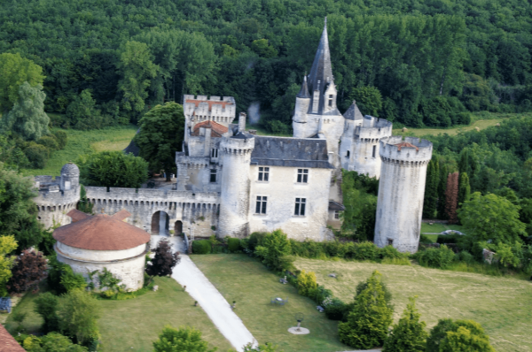 Aerial View Castle Marouatte